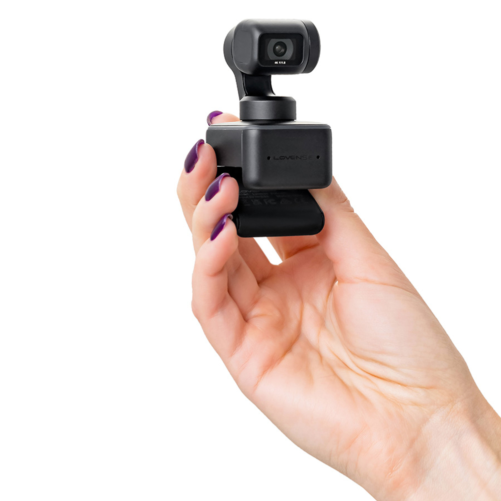 Вебкамера с искусственным интеллектом и активацией чаевыми Lovense Webcam 4K