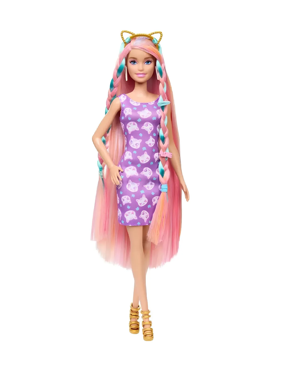 Кукла Барби Фан энд Фэнси | Barbie Fun and Fancy Hair | модная кукла Mattel | 3+