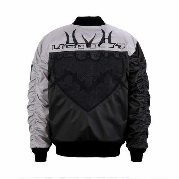 Бомбер Type-A Flight Jacket Monochrome Черный - фото 3