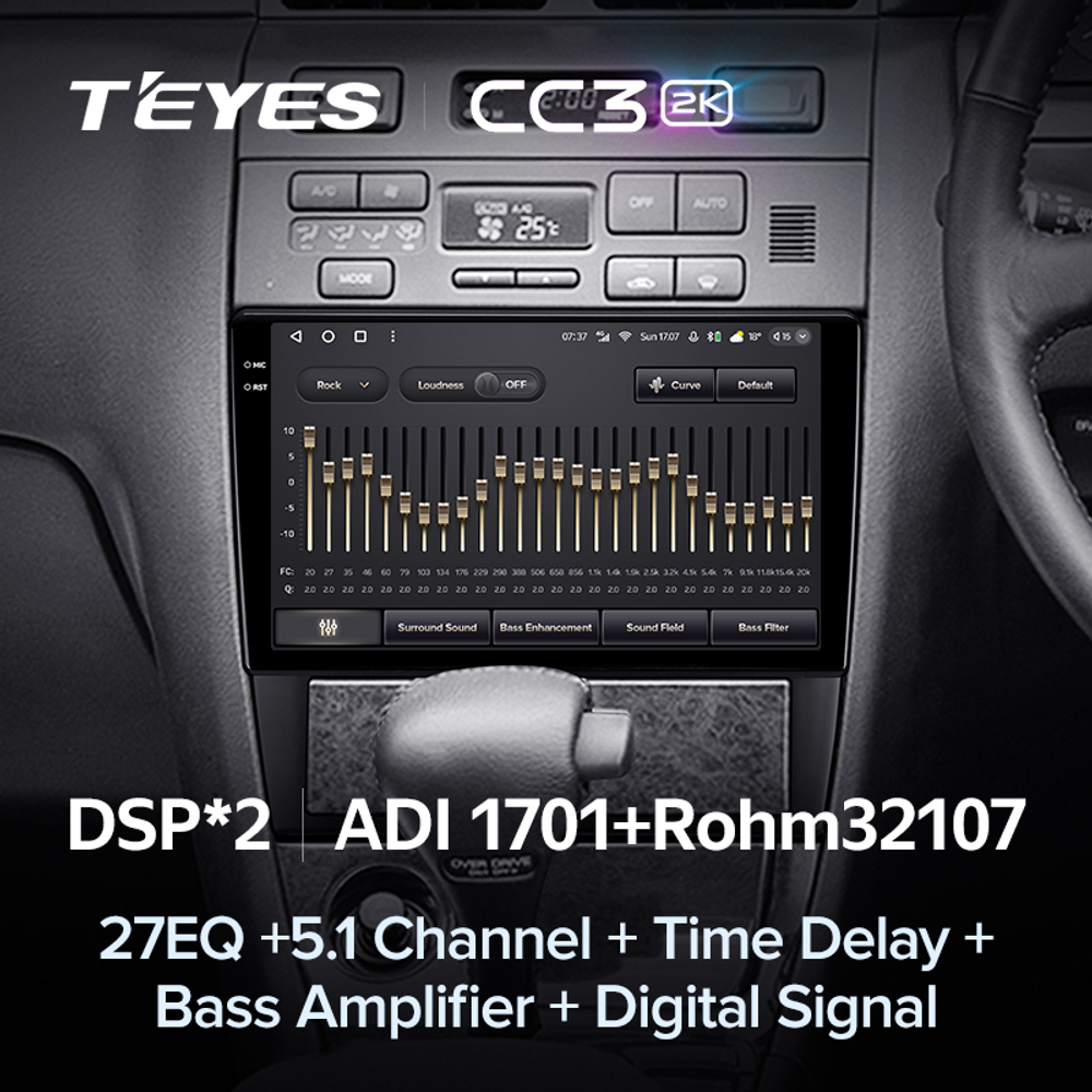 Teyes CC3 2K 9"для Nissan Cefiro 2 A32 1994-2000