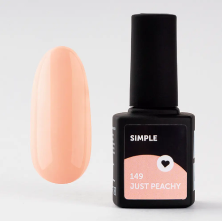 Milk Гель-лак Simple - 149 - Just Peachy, 9мл.