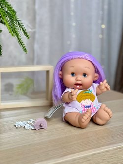 Кукла пупс для девочки 26см Пепоте с закрывающими глазками (N804S8)