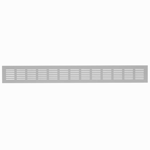 Вентиляционная решетка Благовест 60x500, серебро
