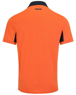 Мужское теннисное поло Head Slice Polo Shirt - Оранжевый