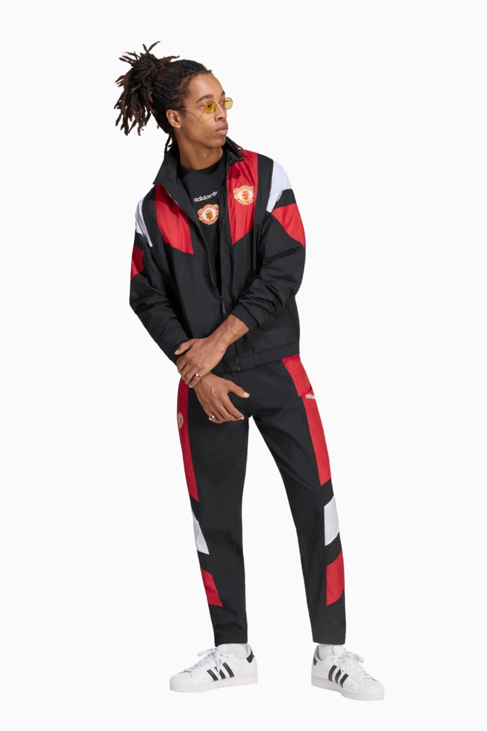 Штаны adidas Manchester United 26/27 EQT Track - черный