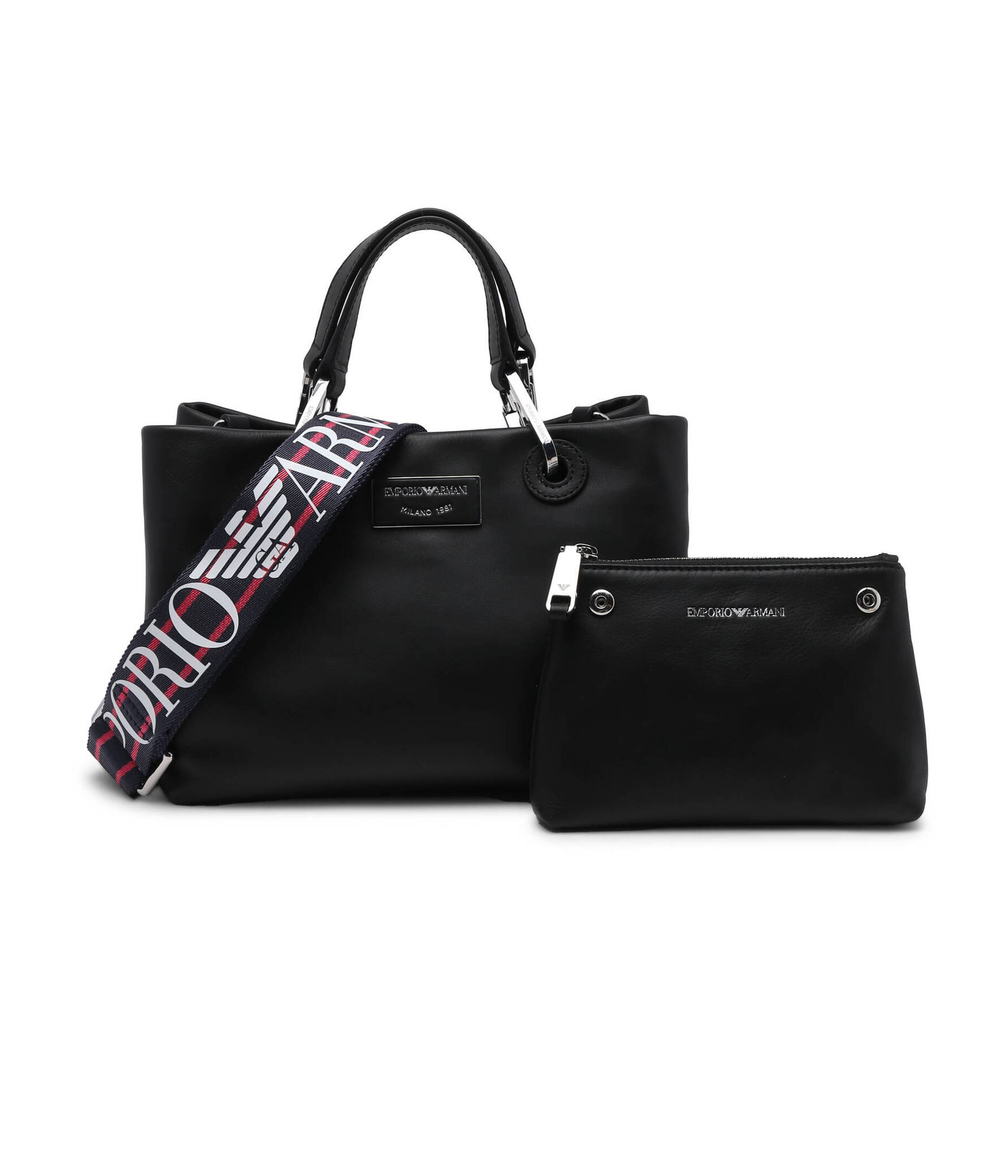 Сумка через плечо + поясная сумка Emporio Armani - черный(Y3D166 Y478E)
