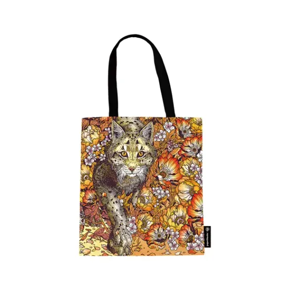 Çanta \ Сумка \ Bag Erica Williams Art / Lynx Rising / Canvas Bag