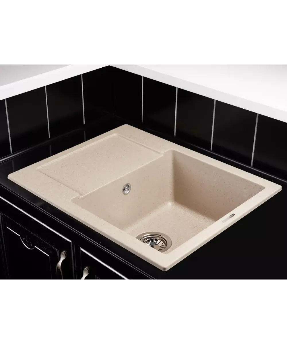 Кухонная мойка Kuppersberg MODENA 1B1D BEIGE фото 2