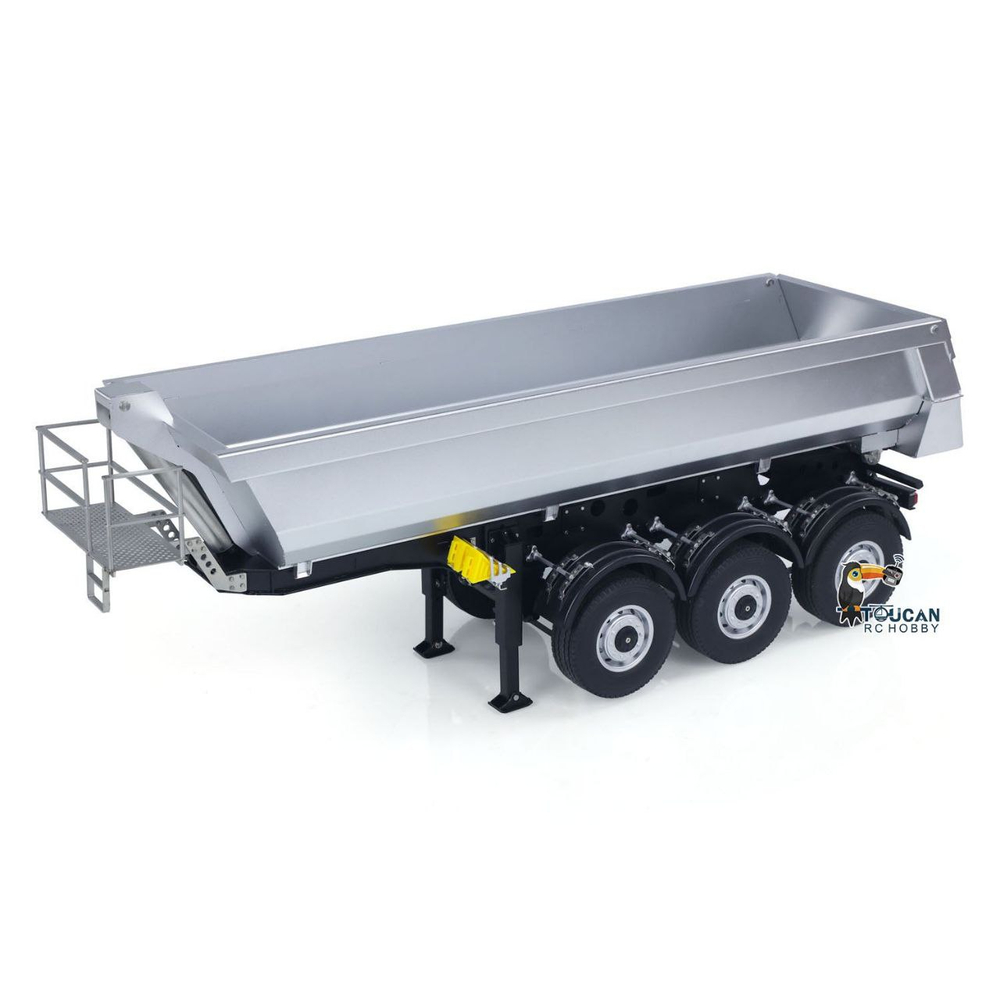 Радиоуправляемый металлический тягач Kabolite 5801 серый 1/14 4x4 масштаб 1/14 , 2,4 ГГц , 4WD, 14-канальная радиоуправляемая модель самосвала , новинка 2025г