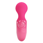 Розовый мини-вибратор с шаровидной головкой Pretty Love Mini Stick BI-014998-DC
