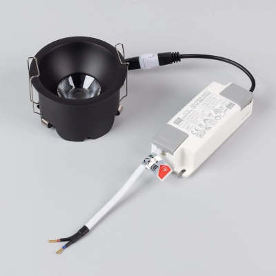 Светильник MS-HARBOR-R82-10W Warm3000 (BK, 50 deg, 230V) (Arlight, IP20 Металл, 5 лет)