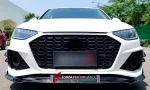 Обвес переделка для AUDI из A4 B9 Рестайлинг 2019+ в RS4 B9 Рестайлинг 2019+ Ауди