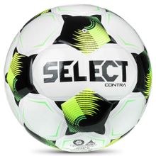 Мяч футб. SELECT Contra DB V26, 0855171012, р.5, FIFA Basic, 32 пан, ПУ, гибр.сш, бело-желто-черный