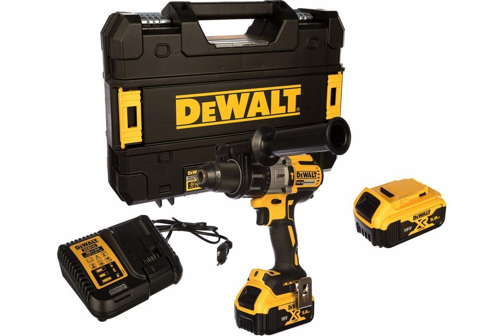 Бесщеточная ударная дрель-шуруповерт DEWALT XRP DCD996P2