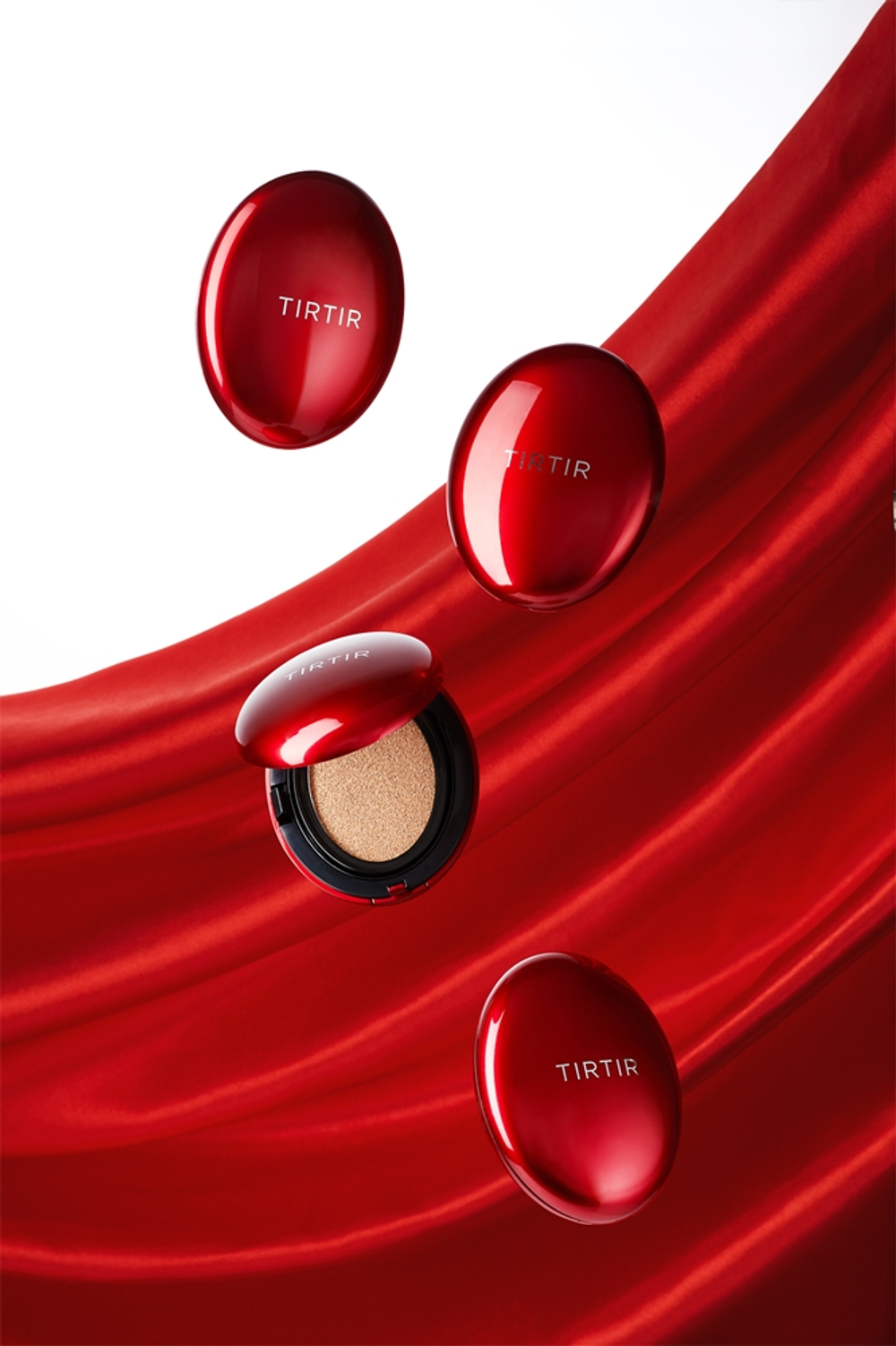 TIRTIR Mask Fit Red Cushion - Долговременное основание в губке оттенок 23N Sand, 18 g