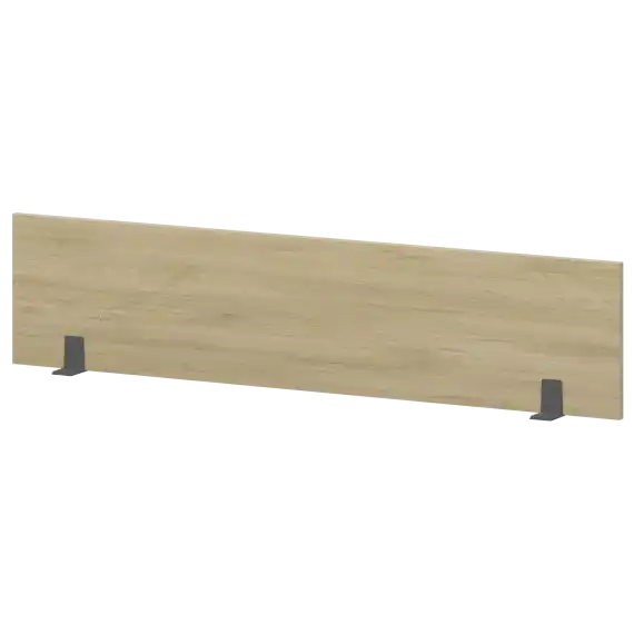 Экран для стола СМЭ25-14  1400x25x350 Аргентум-МП