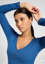 Футболка LS HENLEY 112355434