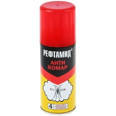 Аэрозоль от комаров «Рефтамид Антикомар» 100мл