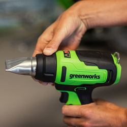 Строительный фен аккумуляторный Greenworks, Арт. 3400207, 24V