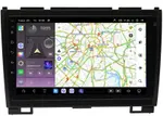 Магнитола для Great Wall Hover H3, H5 (круглые воздуховоды) - Kuberg OL-9803 QLed, Android 13, Быстрейшая, CarPlay, SIM-слот