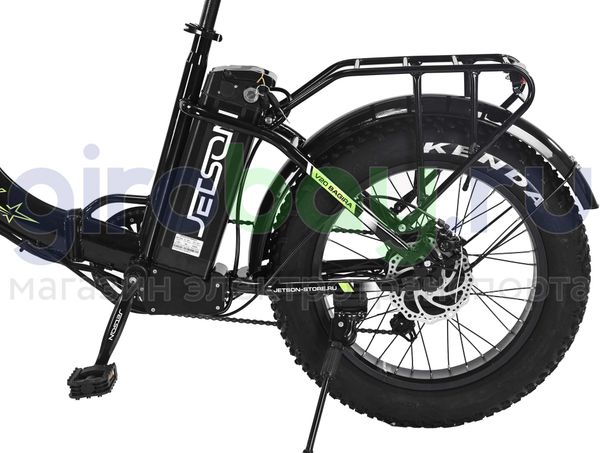 Электровелосипед Jetson V20 BAGIRA X (48v/25Ah) - Чёрный