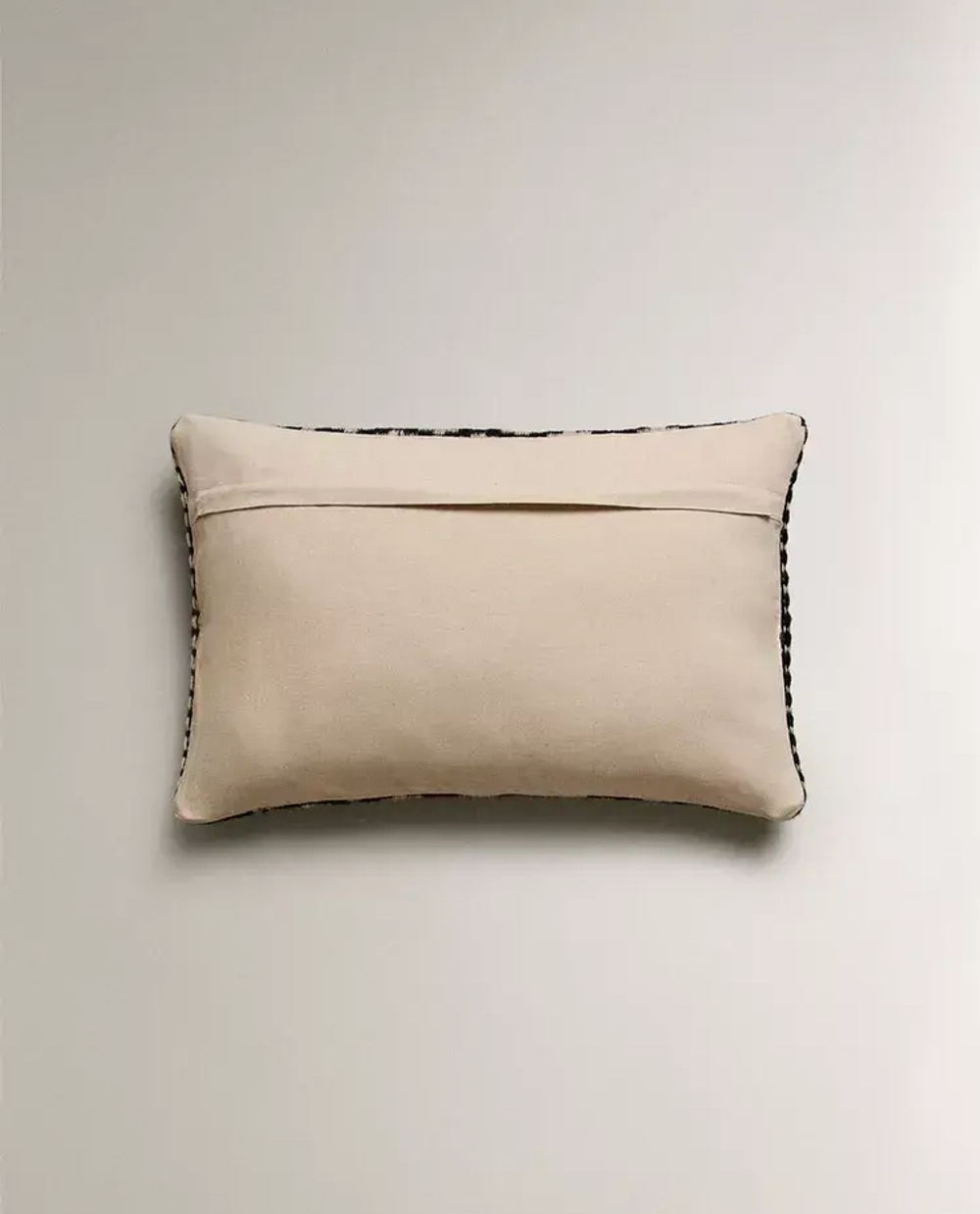 ZARA HOME ЖАККАРДОВАЯ НАВОЛОЧКА ДЛЯ ДЕКОРАТИВНОЙ ПОДУШКИ, ЧЕРНЫЙ
