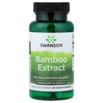 Swanson Vitamins, Экстракт бамбука, 60 веганских капсул (300 мг на капсулу)