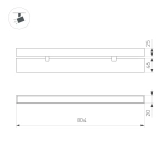 Светильник MAG-FLAT-FOLD-25-S804-24W Day4000 (BK, 100 deg, 24V) (Arlight, IP20 Металл, 5 лет)