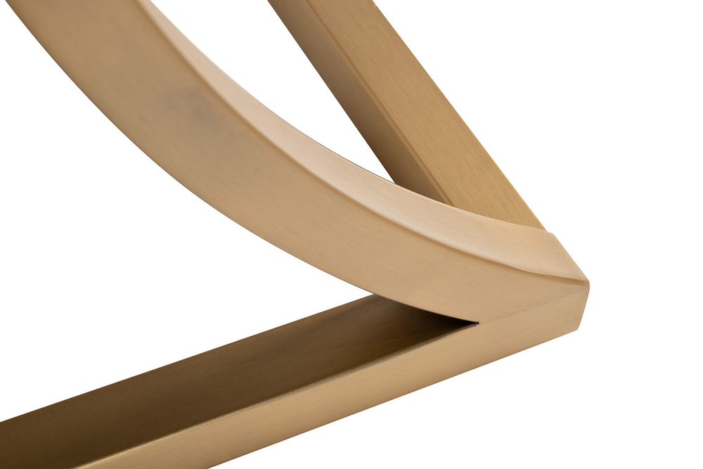Стеллаж 71x48x202см Garda Decor Полусфера матовое золото