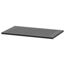 IKEA BOAXEL  (ИКЕА БОАКСЕЛ)  -  Полка для обуви - антрацит 60х40 см