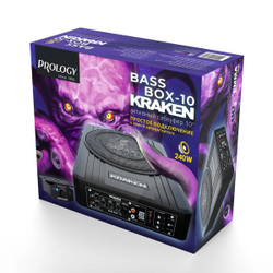 Автомобильный активный сабвуфер PROLOGY KRAKEN BASS BOX-10