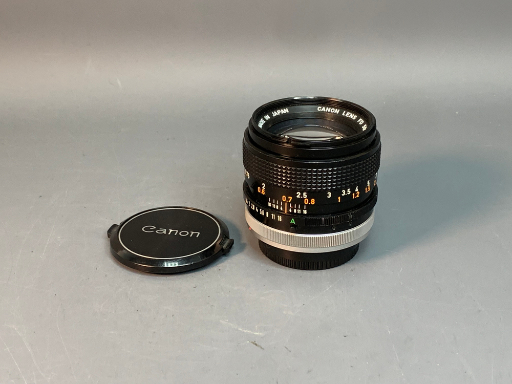 Canon FD 50mm f/1.4 S.S.C. нерабочая диафрагма
