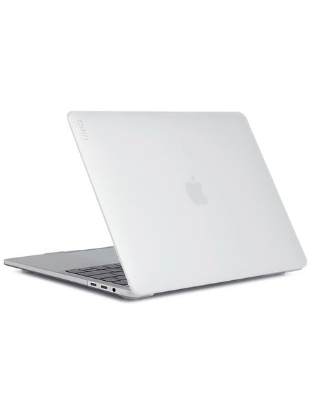 Чехол Uniq Claro для MacBook PRO 13" (2020-2022), цвет матовый прозрачный (Matte Clear)