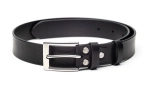Ремень Saint belt slim латунь — SaintArt, черный