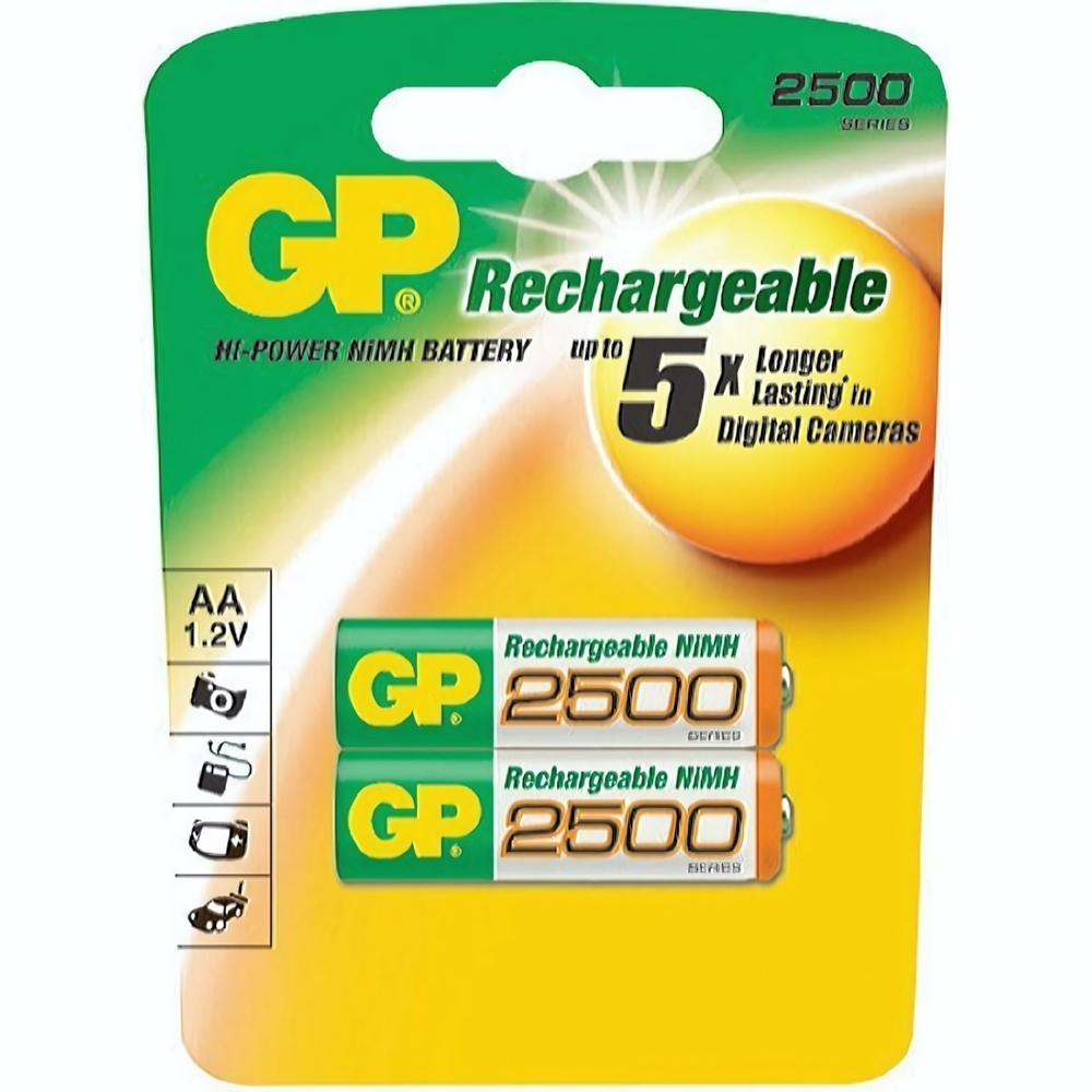 Аккумулятор GP R06 2500 mAh BL/2 (комплект 2 шт)