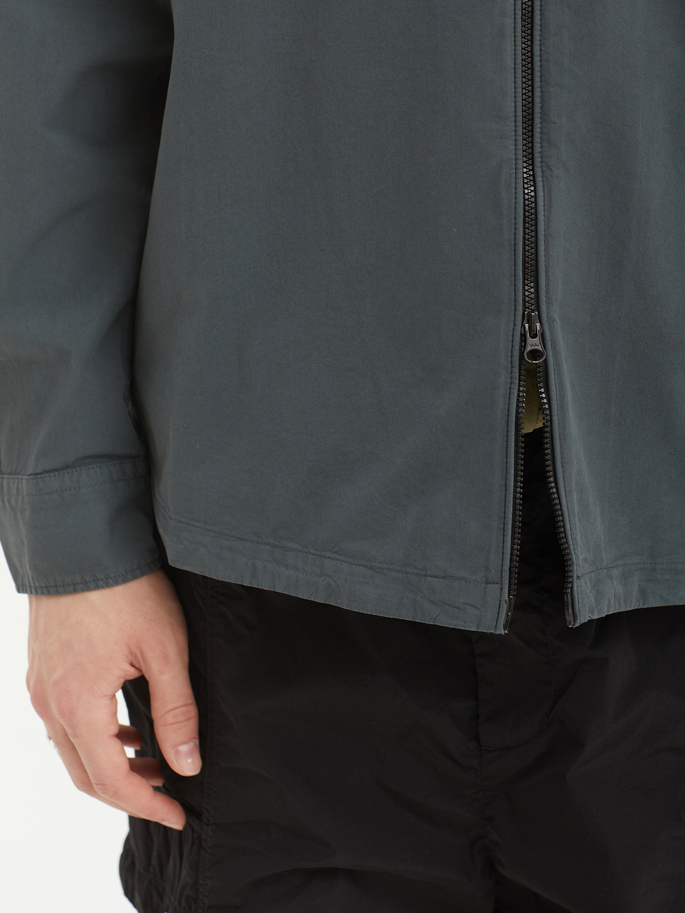 Мужская Рубашка Organic Gabardine Zipped Lens