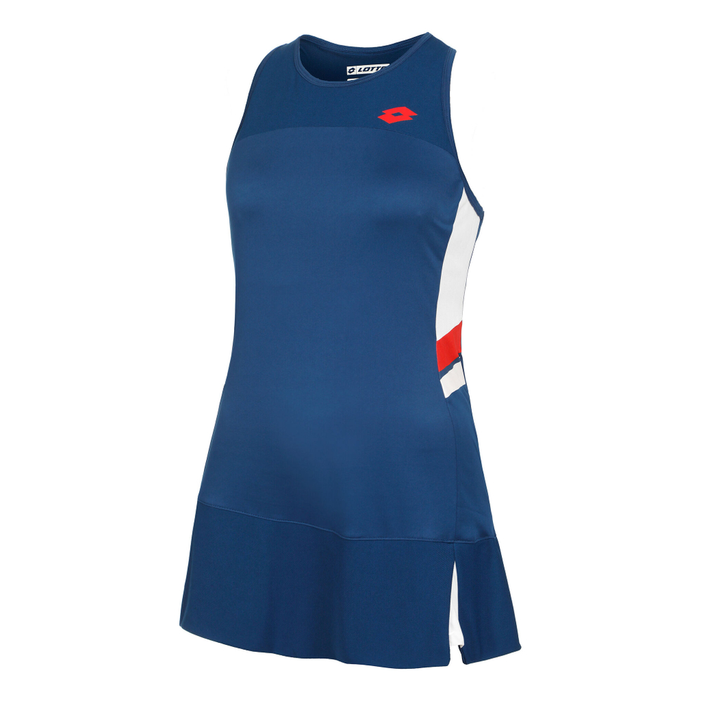 Женская теннисное платье Lotto Squadra III Dress Women - Blue