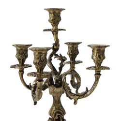 Bello De Bronze Канделябр Голфино 5-ти рожковый, антик