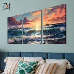 Картина karTTina "МОРСКОЙ БРИЗ", 150 см х 70 см