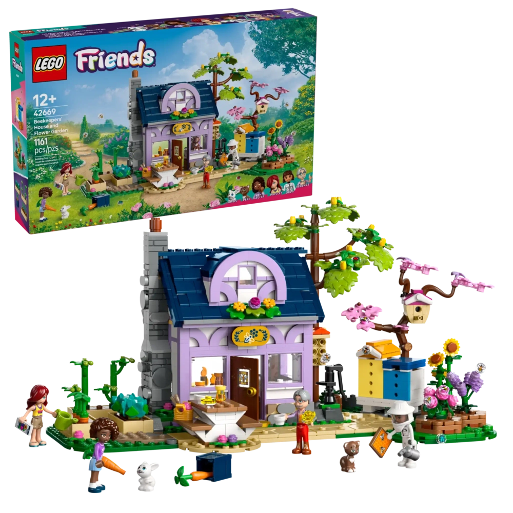 Конструктор LEGO Friends 42669 Домик и цветник пчеловода