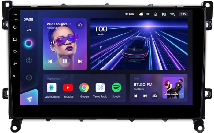 Магнитола для Toyota Prius 50, PHV 2019-2022 - Teyes CC3L на Android 10, CarPlay, 4G SIM-слот