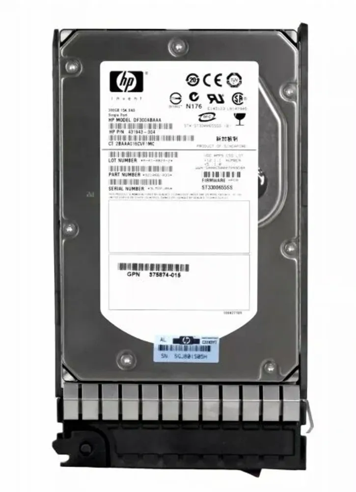 Жесткий диск Seagate HP 15K RPM 300GO MSA2 DUAL-PORT SAS 9Z1066-035