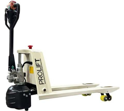 Электротележка самоходная PROLIFT M2 ST20L, 2000 кг, ручной гидроподъём, вилы 1150 мм, Li-ion 24 В / 20 Ач, АКБ и ЗУ