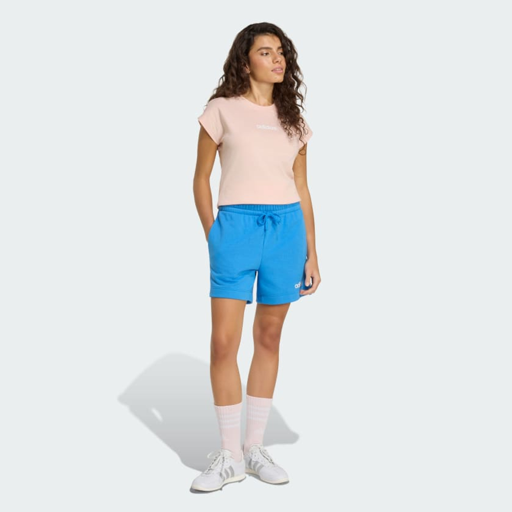 Основные шорты из французской махровой ткани. - Adidas