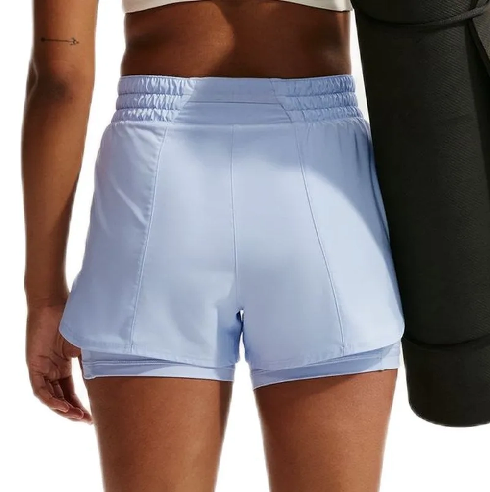 Женские Шорты теннисные Nike Dri-Fit One - hydrogen blue/white