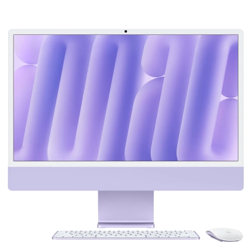 Моноблок Apple iMac 4.5K 24" (M4, 10 CPU/10 GPU, 2024) 32/512GB, Purple (Фиолетовый)