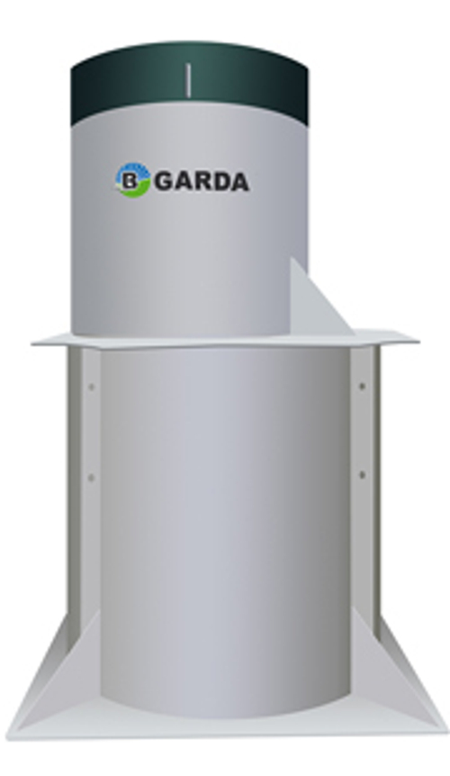 Станция биологической очистки Юнилос GARDA-10-2600-H/ 2000 л. в сутки / до 10 чел. / насосная аэрация (2050x2050x2600см;226кг;) - арт.560651