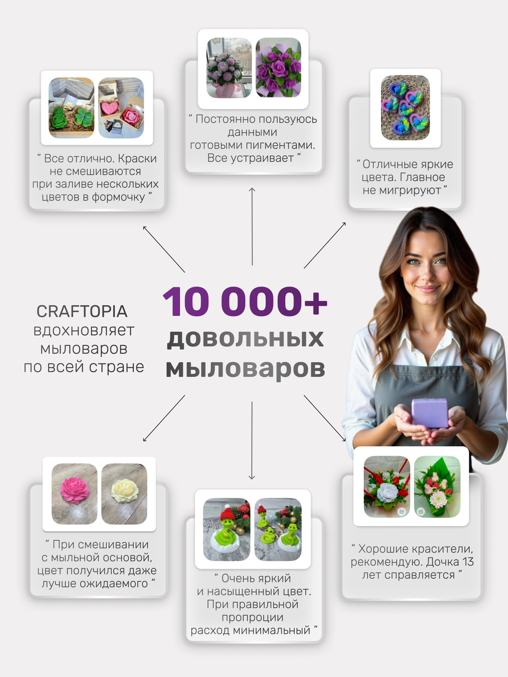 Краситель для мыла Розовый 50 мл Турция