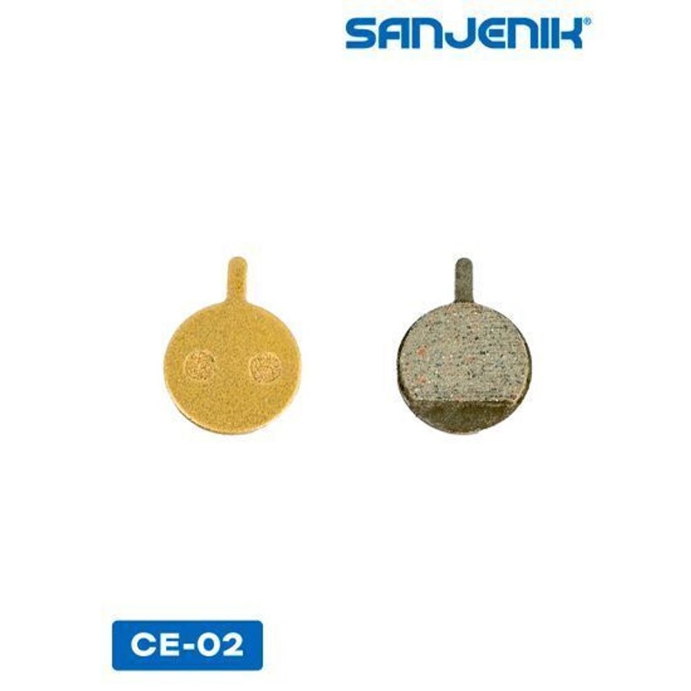 Колодки тормозные керамические Sanjenik CE-02 (21мм) Kugoo M4, Pro, Max Speed, HX, HX Pro, G3