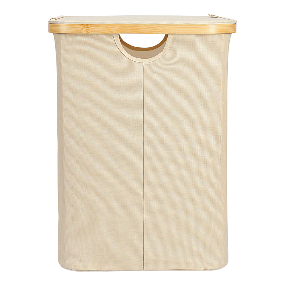 Корзина для белья 40x33x43см Smart Solutions Neat Mid молочная